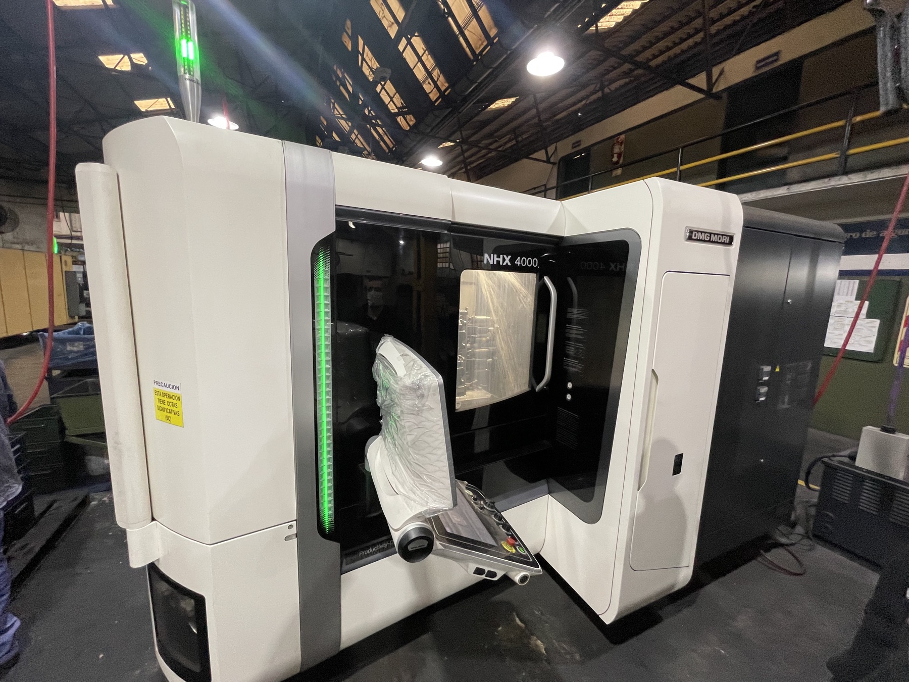 Centro de mecanizado horizontal DMG MORI NHX 4000 instalado en CARPLA